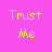 A static pixel art image with yellow text on a bright pink background, partially obscured by a gray rectangle in the bottom-right corner.