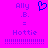 Pixelated text and symbols on a bright pink background with blue elements including a heart shape, dots, equals sign, and horizontal lines.