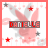 Pixelated pink bunny with red and gray stars, white background, brown text box reading 'DANIELLE' in red letters.