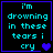 Four identical pixel-art display cyan text on black background with blue borders, each containing a single purple heart that changes from one to two hearts