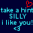 A static pixel art image with cyan text on a dark blue background, featuring repeated phrases and symbols.