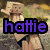 A four- of pixelated images with text overlays: top-left shows a character with a hat, top-right a box, bottom-left a bowl of food, and bottom-right empty