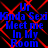Blue text on black background with red diamond-shaped lines forming a pattern, repeating the phrase "Ur Kinda Sexi Meet me In My Room" in four identical sections