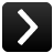Black square icon with rounded corners containing a white right-pointing chevron symbol on a gradient background.