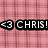 <3 CHRIS! on pink plaid; AND MY BFFL'S with orange/pink circles; and nick Jonas link + becham with colored hearts; just an icon about me! with blue/green hearts; LOL with two stick figures vacuuming; LIVE LAUGH LOVE with pink heart