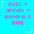 Pixelated text on cyan background with pink and white star accents, repeating 'suzii + annah + sandra = BFFE' in two