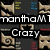 Pixelated icon with text overlays and decorative elements on dark background, featuring 'nathanM1', 'Crazy', 'for the', 'Warrior Clans', and 'franksicons.com' text fragments.