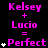 A static image displays repeated text and symbols in bright pink on a black background, with one gray square visible at the bottom right.