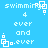Pixelated blue background with repeated white text and geometric shapes arranged in a pattern