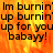 A pixelated image with orange and yellow flames as background, displaying repeated text in black font.