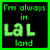 Two side-by-side animated frames of a pixelated green text-based buddy icon on black background with bright green border, showing sequential changes in letter spacing and character visibility.