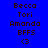 Blue background with dark brown text listing names and symbols in three vertical , each containing identical text elements