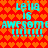 Red background with repeating orange heart pattern, cyan text "Leila is awesome!!!!!" in four identical quadrants.