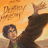 Pixelated image of a character with raised arm against orange background, overlaid with white pixelated text on yellow background.
