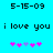Pixelated cyan background with black text and pink/purple symbols in two side-by-side