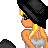 Pixelated character with blonde hair and black beanie, two text on white background, one with 'Invisible Cry' on black