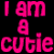 A static contact sheet of six animated frames showing pink text on a black background with repeated phrases and variations.