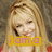 Pixelated image of a blonde woman with closed eyes and smiling mouth, wearing red clothing, overlaid with yellow 'i am' text on left and green 'ROCKSTAR!' text on right.