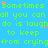 Green text repeats 'Sometimes all you can do is laugh to keep from crying' on a blue background with scattered orange and gray stars.