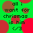 Green background with red and brown circular shapes, black text reading 'all i want for christmas is him <3' repeated in a pattern