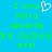 Pixelated green text on cyan background with white heart symbol, showing identical static content across all observations.