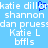 Pixelated text displays multiple variations of names and abbreviations on a light blue background with a single blue pixel cluster.