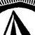 Black and white pixelated icon with stylized mountain peaks, abstract geometric shapes, and partial text reading "OLC" in bold block letters.