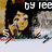Pixelated image showing two cartoon characters with a black banner displaying 'by 100' in white text above them.