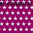 Purple background with white star pattern and repeated black text 'H PRODUCTIN' across three horizontal bands.