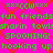Pixelated green text on bright pink background with red diamond pattern, repeating phrases like 'fun friends' and 'spooning!' in a