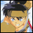 A pixelated anime-style character with brown hair and blue eyes in a yellow outfit, next to text reading "Anime IM" on black background.