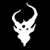 White pixelated deer head icon with curved horns on black background, next to text 'HUNT-ING SEASON' and red date 'OCT. 22!' with 'BEGINS' below.