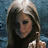 Pixelated image of a person with light brown hair and a white patterned top, surrounded by text reading 'Avril Avril.....', 'Naughty Naughty', and 'When Will She Ever LEARN!!!'