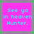 Pixelated text on a bright pink background with green and gray lines, displaying 'See ya in heaven Hunter.'
