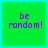 Four identical green squares with cyan borders display purple text reading 'be random!' in pixelated font.