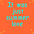 A static image with orange background and yellow dots, displaying repeated cyan text "It was just summer love" in a pattern