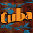 A static image featuring four distinct sections: a 'Cuba' text graphic, classic cars, dancing figures, and 'Dirty Dancing Havana Nights' text.