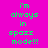 Pixelated text 'i'm always in spazz mode!!!' displayed on a bright pink background with alternating blue and green color blocks.