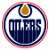 A 50x50 pixel buddy icon featuring the Edmonton Oilers logo on the left and "Original Icons .com" text on a green background on the right, displayed as a static contact sheet with two frames.