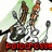 Pixelated image of a lacrosse player in blue and white uniform holding a stick, with red text overlays reading "POLOCCROSS" and "Anybody can play on their feet.".