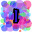 Pixelated icon with colorful bubble background displaying text "I love Boe" in distinct colored fonts.