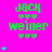 Green text 'JACK Weiner' with three heart symbols above and below on a bright pink background, surrounded by cyan star-like shapes.