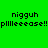 Four quadrants display pixelated text on solid backgrounds: green, olive, red, and brown with black lettering.