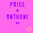 Pixelated text on pink background with yellow heart symbols, showing 'PAIGE + ANTHONY =' in purple letters.
