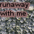 A static image with a rocky background, repeated text fragments in brown boxes, and heart icons on black