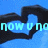 Two hands form a heart shape against a blue background, with pixelated text changing across frames and a small heart symbol appearing in the final frame.