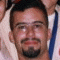 Six views of a person with dark hair, glasses, and a goatee showing different facial expressions and slight head angles