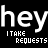 Animated contact sheet of a 48x48 pixel buddy icon showing sequential frame changes with repeated text and color variations on black background.