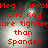 Red text on a dark, pixelated background with light spots; four identical arranged in a