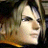 Pixelated anime-style character face with text on black background in a contact sheet layout